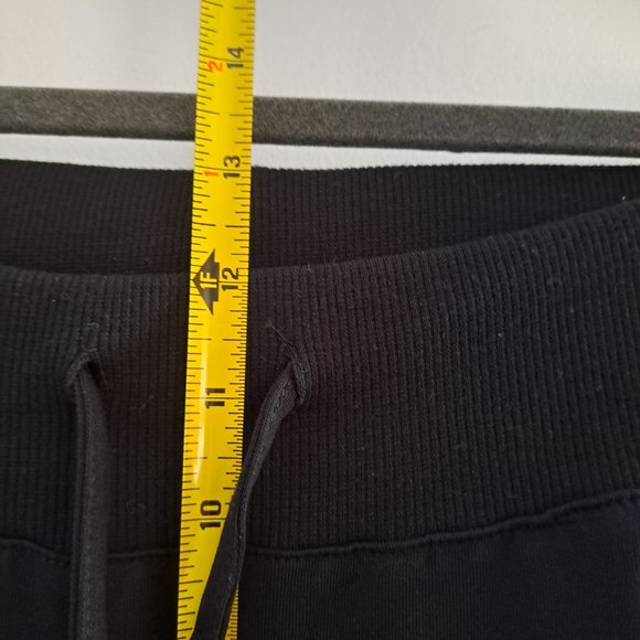 SUZY D LDN Blk Faux Leather Mix Ultimate Joggers - Picture 8 of 8